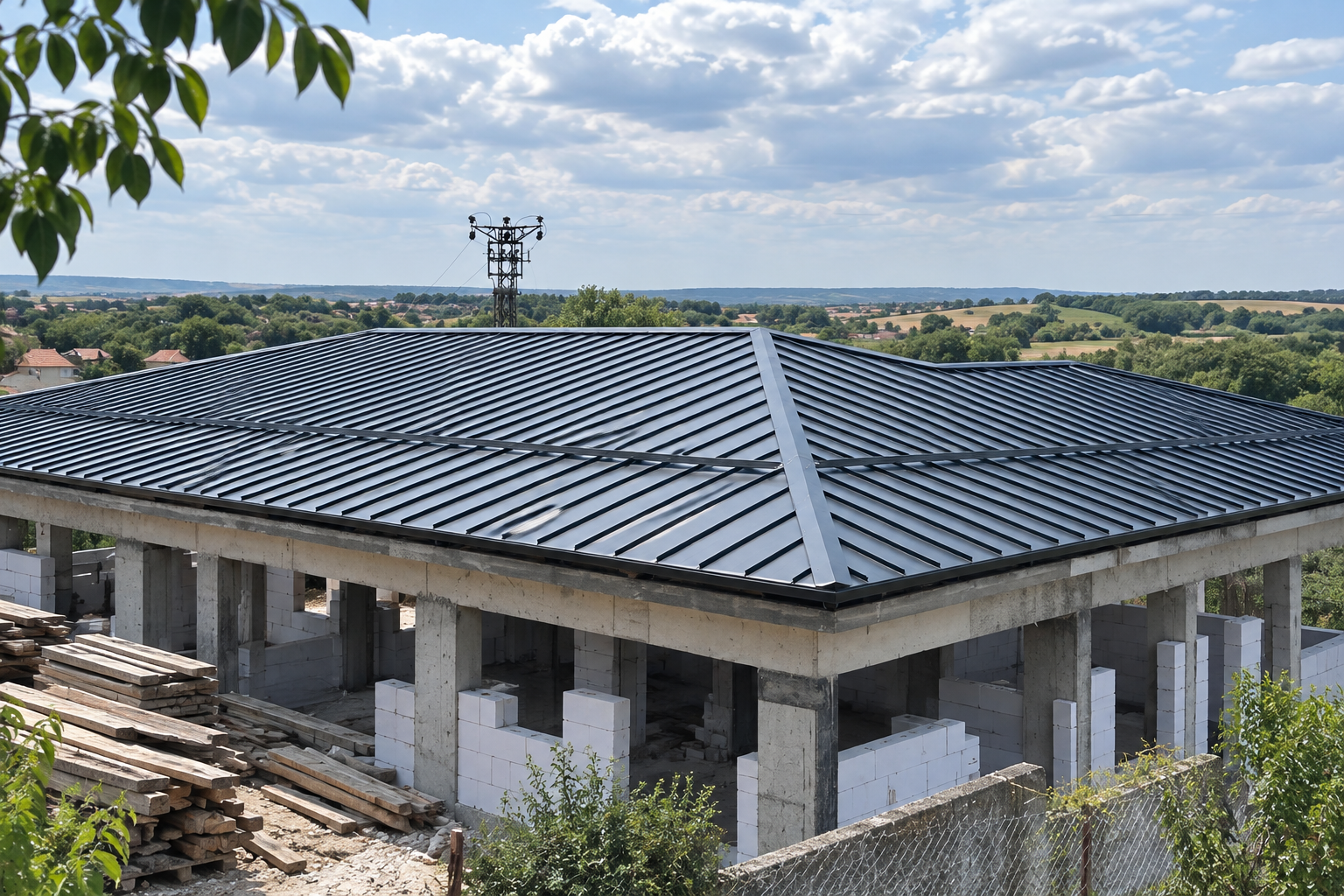 Kırklareli Kenet Çatı Projesi — yapay zekâ ile oluşturulmuş temsili açı